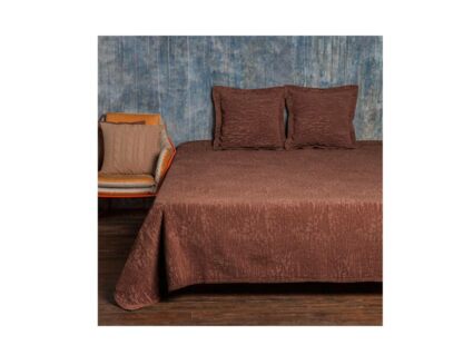 Покрывало Luxberry VELVET коричневая замша 596